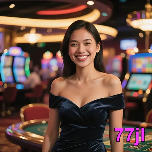 77jl casino gaming woman 4