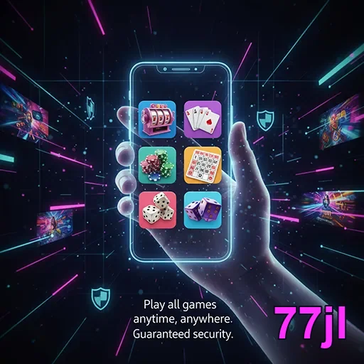 Player enjoying secure bonuses on 77jl mobile app